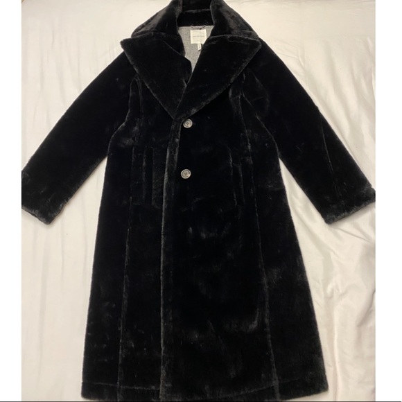 Avec les filles faux fur winter coat - Picture 3 of 6